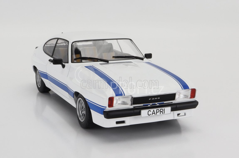 Mcg Ford england Capri Mkii Coupe Rhd 1975 1:18 Bílá Modrá