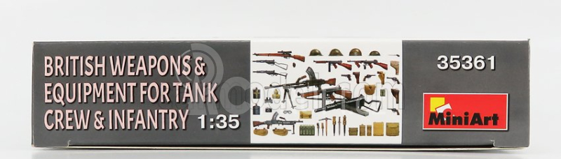 Miniart Accessories Armi - British Weapons & Equipment For Tank Crew 1:35 /