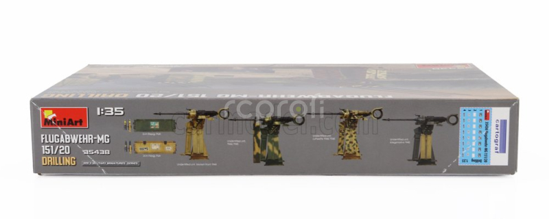 Miniart Accessories Flugabwehr Mg 151/20 Drilling Military 1945 1:35 /