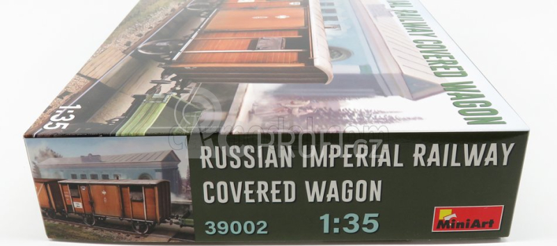 Miniart Accessories Russian Imperial Railway Covered Wagon 1:35 /