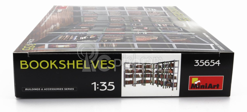 Miniart Accessories Scaffalatura Libreria - Bookshelves 1:35 /