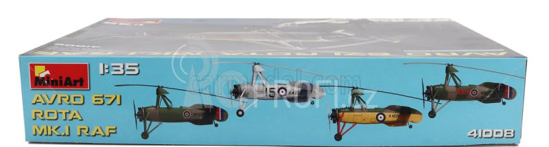 Miniart Avro 671 Rota Mki Military Airplane 1933 1:35 /