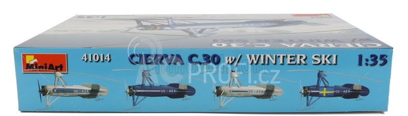 Miniart Avro Cierva C.30 Se-aea Airplane Winter Ski 1933 1:35 /