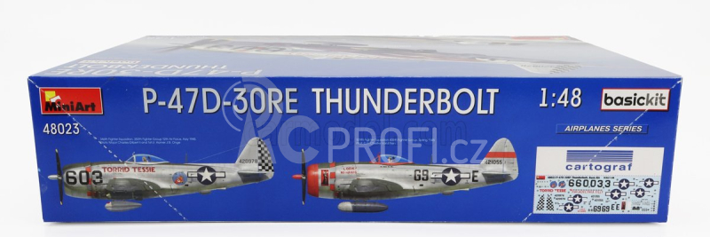 Miniart Dragon wings P-47d-30 Thunderbolt Airplane Military 1942 1:48 /