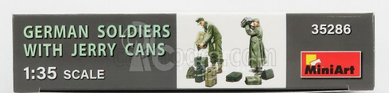 Miniart Figures German Soldiers With Jerry Cans 1945 1:35 /