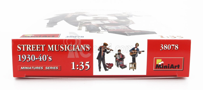 Miniart Figures Street Musicians 1930-1940 1:35 /