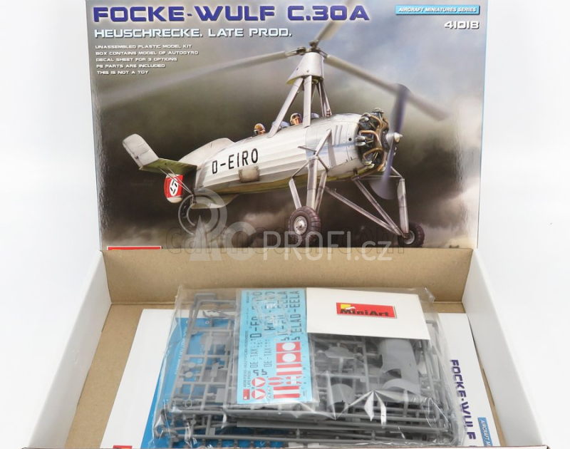 Miniart Focke-wulf C30a Airplane 1933 1:35 /