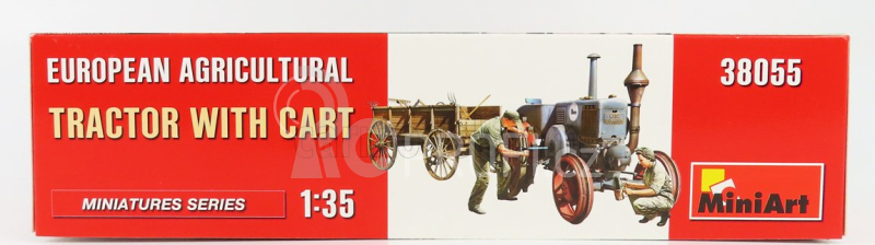 Miniart Lanz Bulldog D8500 European Agricultural Tractor 1949 1:35 /