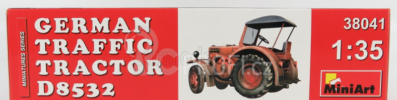 Miniart Lanz Bulldog D8532 Tractor 1942 1:35 /