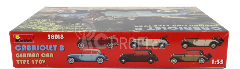 Miniart Mercedes benz 170v Cabriolet Open 1936 1:35 /