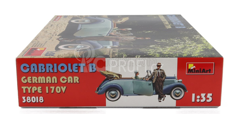 Miniart Mercedes benz 170v Cabriolet Open 1936 1:35 /