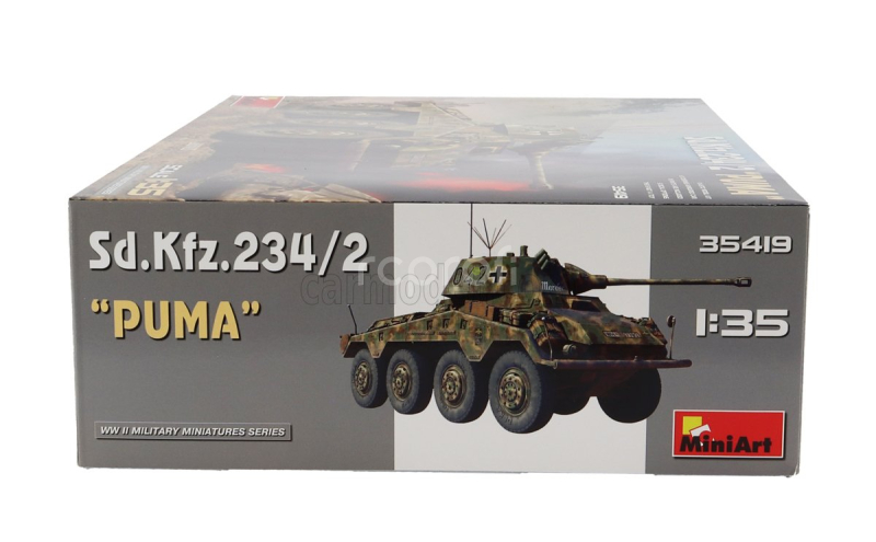 Miniart Tank Sd.kfz. 234/2 Puma Tank Military 1945 1:35 /