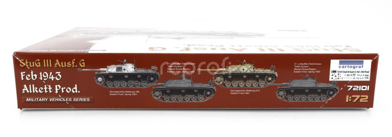 Miniart Tank Stug Iii Ausf.g Military 1943 1:72 /