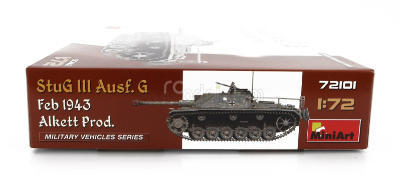 Miniart Tank Stug Iii Ausf.g Military 1943 1:72 /