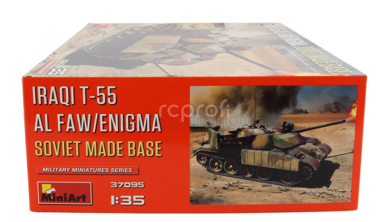 Miniart Tank T-55 Al Faw Enigma Soviet Made Base Military 1945 1:35 /