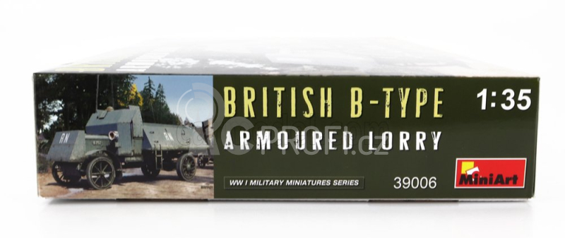 Miniart Truck British B-type Armoured Lorry Military 1916 1:35 /