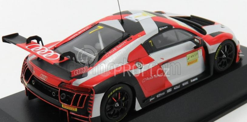 Minichamps Audi R8 Lms Team Wrt N 7 Fia Gt World Cup Macau 2016 E.mortara 1:43 Silver Red