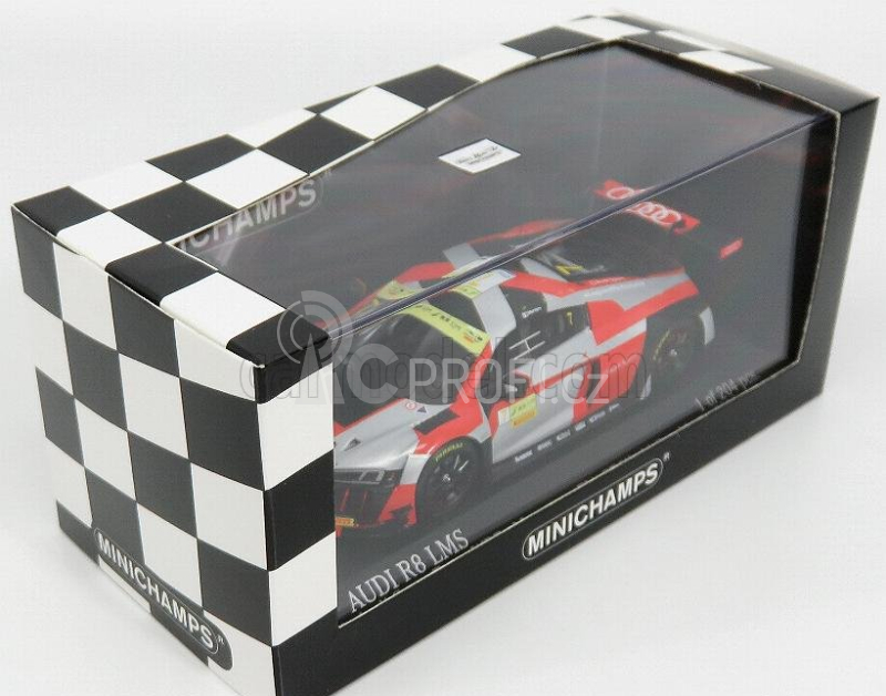 Minichamps Audi R8 Lms Team Wrt N 7 Fia Gt World Cup Macau 2016 E.mortara 1:43 Silver Red