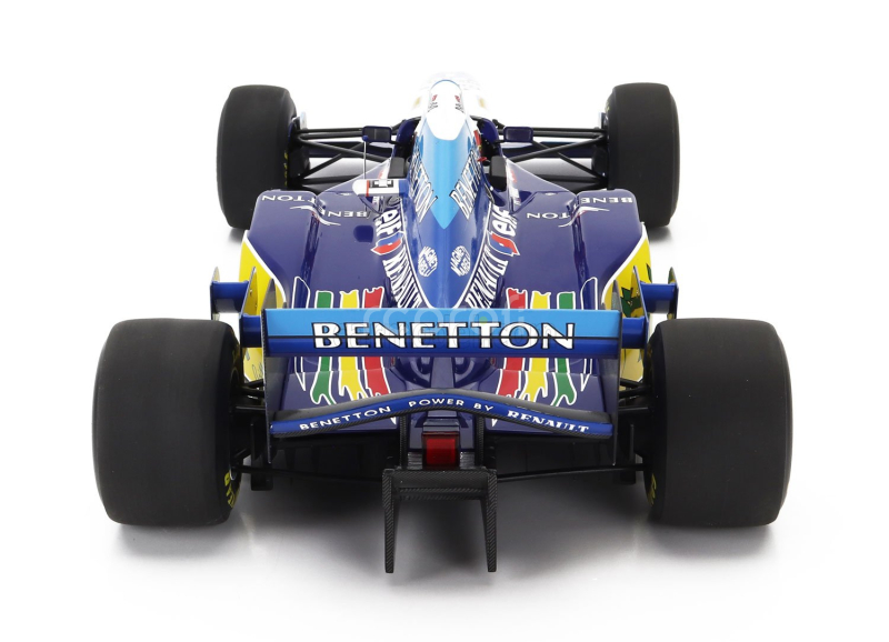 Minichamps Benetton F1 B195 Team Mild Seven Renault N 1 World Champion Winner European Gp 1995 Michael Schumacher 1:12 Modrá Žlutá