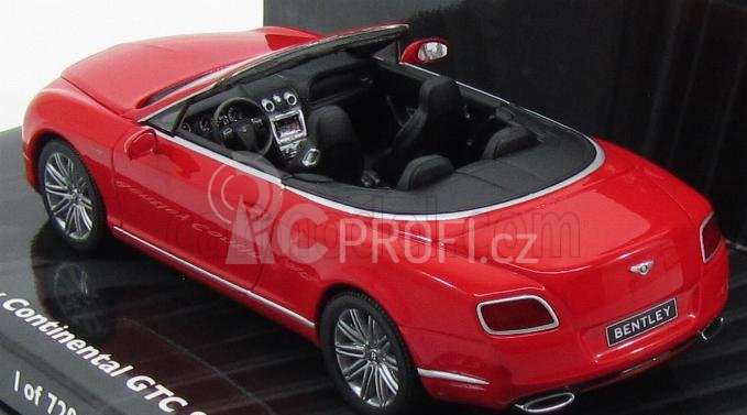 Minichamps Bentley Continental Gt Speed Cabriolet 2012 1:43 St. James Red