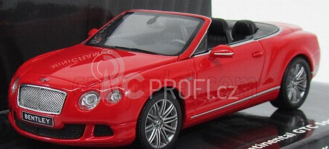 Minichamps Bentley Continental Gt Speed Cabriolet 2012 1:43 St. James Red