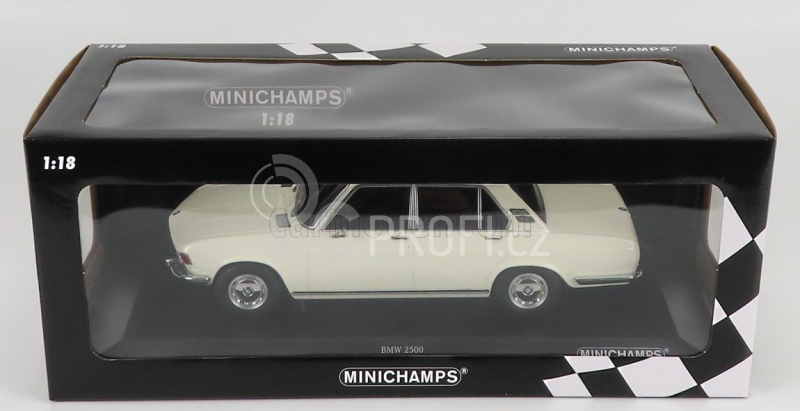 Minichamps BMW 2500 Berline (e3) 1968 1:18 Bílá