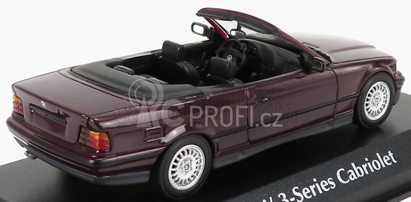 Minichamps BMW 3-series (e36) Cabriolet 1993 1:43 Purple Met