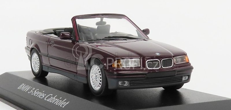 Minichamps BMW 3-series (e36) Cabriolet 1993 1:43 Purple Met