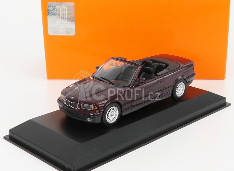 Minichamps BMW 3-series (e36) Cabriolet 1993 1:43 Purple Met