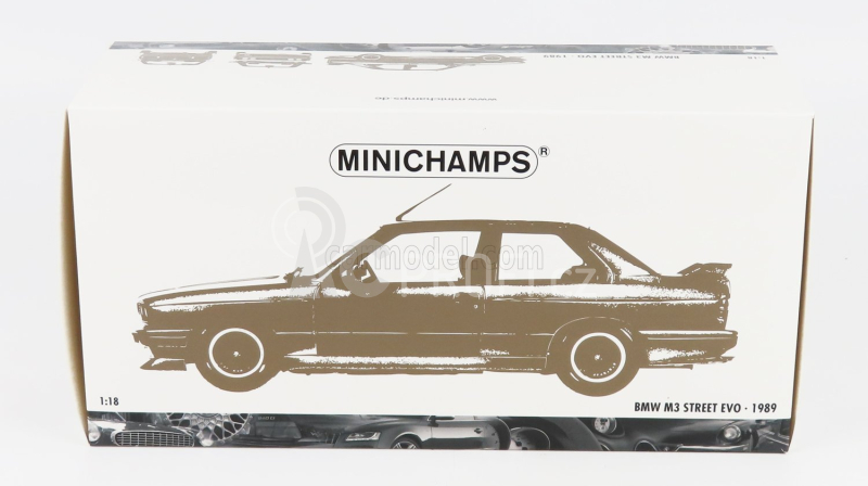 Minichamps BMW 3-series M3 (e30) 1987 1:18 Blue Met