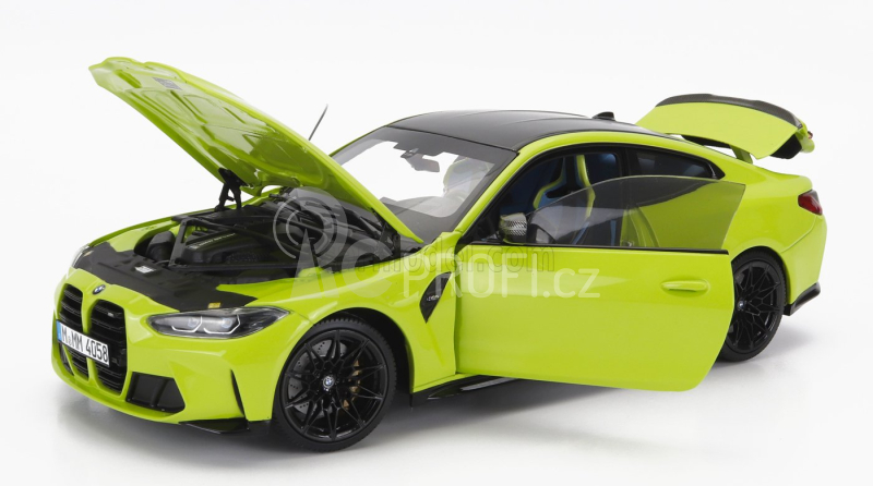 Minichamps BMW 4-series M4 (g82) 2020 1:18 Žlutá Černá