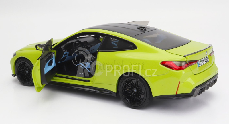 Minichamps BMW 4-series M4 (g82) 2020 1:18 Žlutá Černá