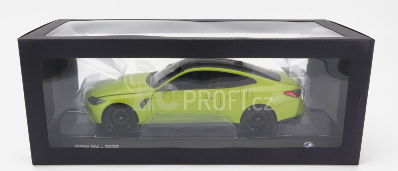 Minichamps BMW 4-series M4 (g82) 2020 1:18 Žlutá Černá