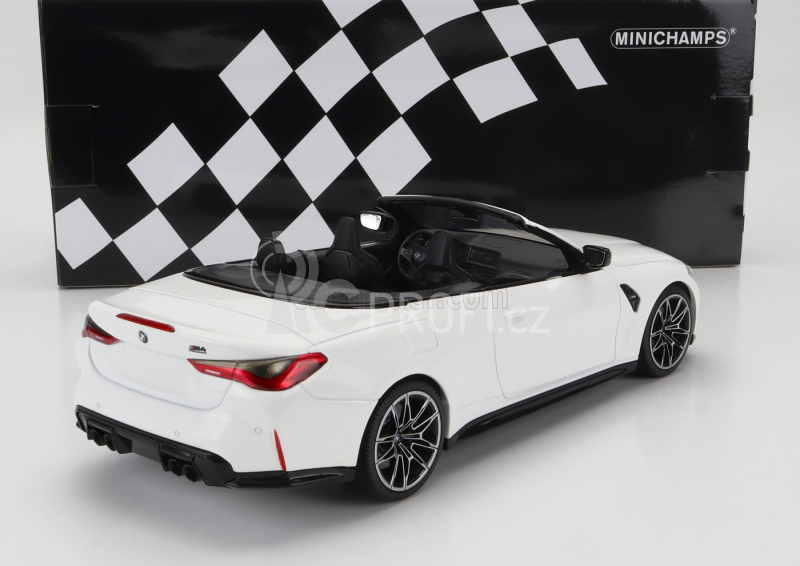 Minichamps BMW 4-series M4 (g83) Cabriolet 2020 1:18 Bílá