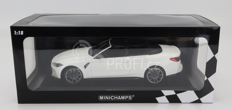 Minichamps BMW 4-series M4 (g83) Cabriolet 2020 1:18 Bílá