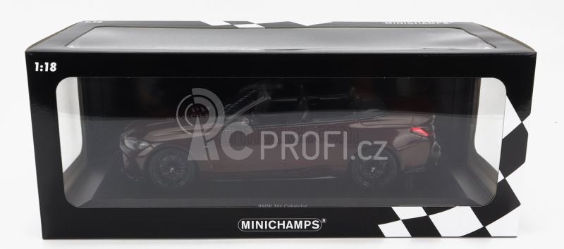 Minichamps BMW 4-series M4 (g83) Cabriolet 2020 1:18 Red Met