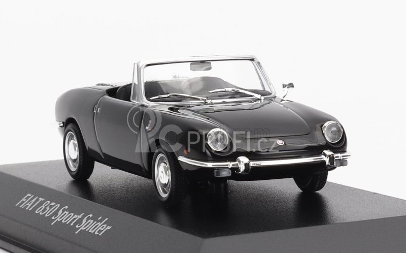 Minichamps Fiat 850 Sport Spider 1968 1:43 Black