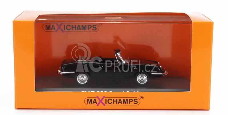 Minichamps Fiat 850 Sport Spider 1968 1:43 Black