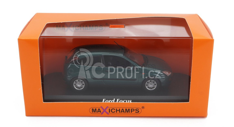 Minichamps Ford england Focus 1998 1:43 Green Met