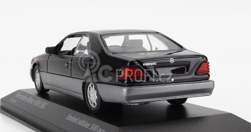 Minichamps Mercedes benz S-class 600sec (c140) 1992 1:43 Black