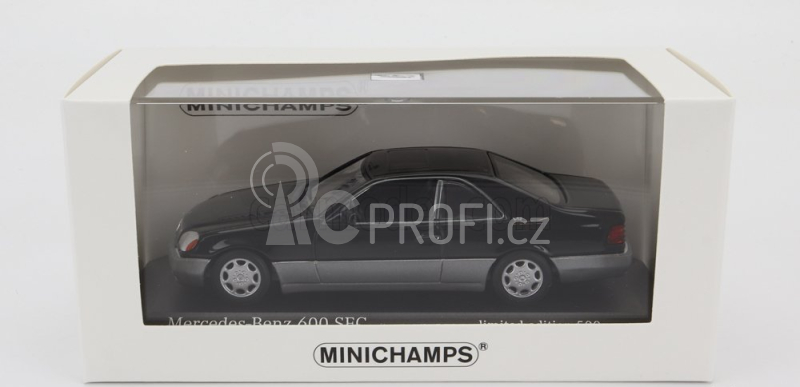 Minichamps Mercedes benz S-class 600sec (c140) 1992 1:43 Black