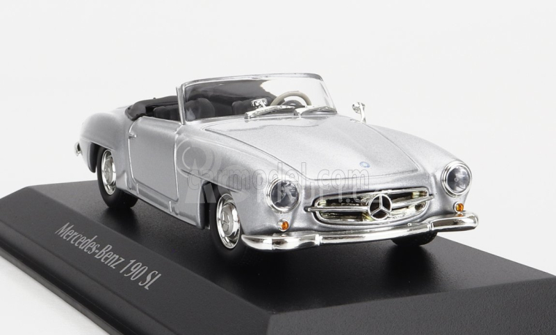 Minichamps Mercedes benz Sl-class 190sl (w121) Spider 1955 1:43 Silver