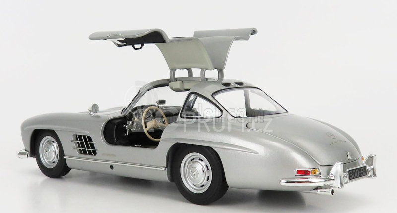 Minichamps Mercedes benz Sl-class 300sl Coupe Gullwing (w198) 1954 1:18 Silver