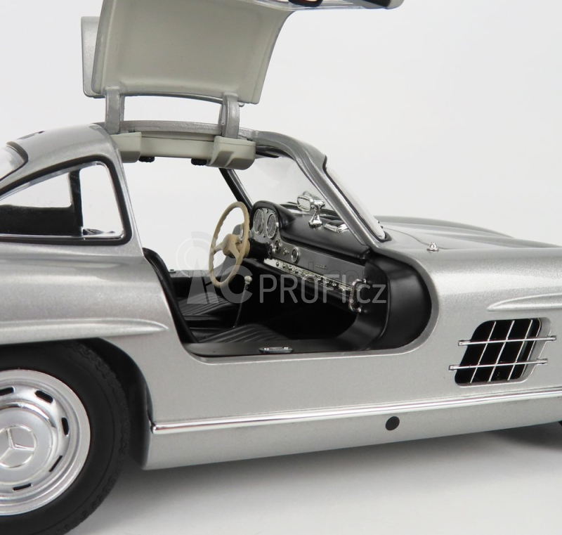 Minichamps Mercedes benz Sl-class 300sl Coupe Gullwing (w198) 1954 1:18 Silver