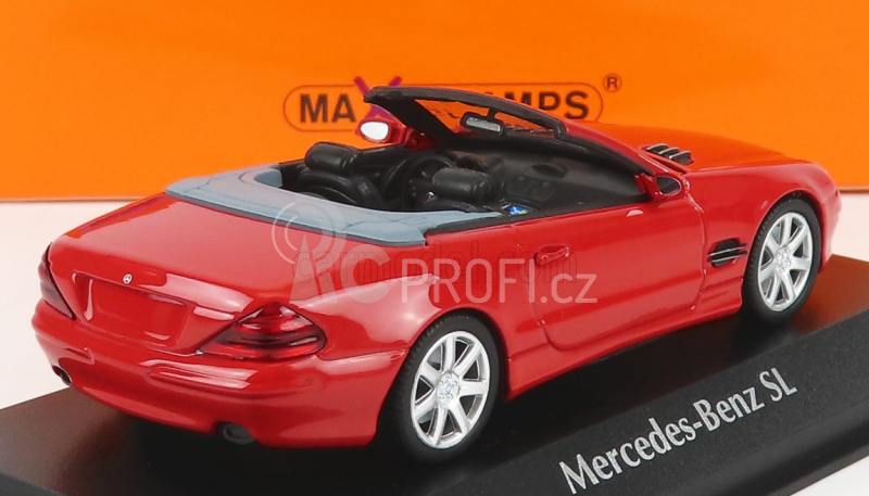 Minichamps Mercedes benz Sl-class (r230) 2001 1:43 Red