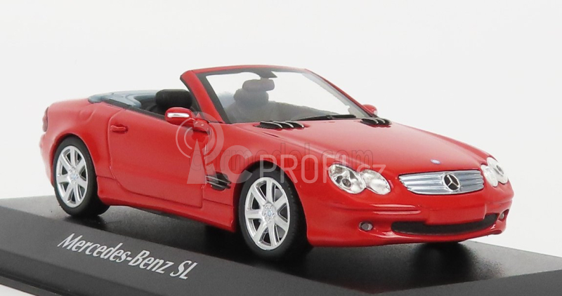 Minichamps Mercedes benz Sl-class (r230) 2001 1:43 Red