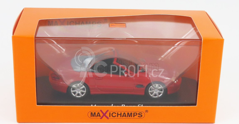 Minichamps Mercedes benz Sl-class (r230) 2001 1:43 Red