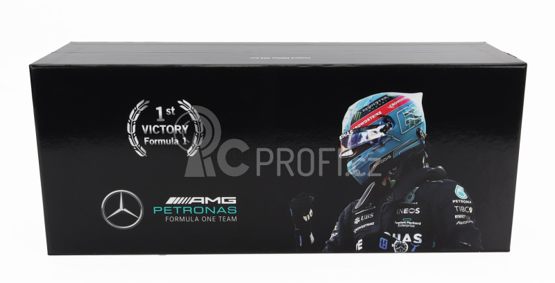 Minichamps Mercedes gp F1 W13e Mercedes-amg Petronas F1 N 63 1:18, stříbrná