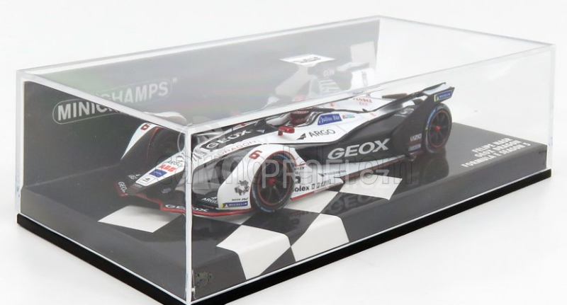 Minichamps Penske Formula-e Ev-3 Team Geox Dragon N 6 Season 2018-2019 F.nasr 1:43 Bílá