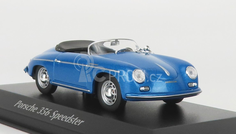 Minichamps Porsche 356a Speedster Cabriolet 1956 1:43 Blue Met